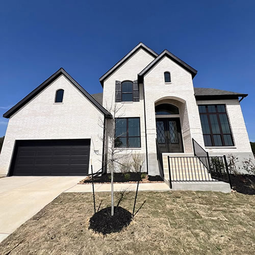 Lone Star Realty Development completed project, modern house in Texas
